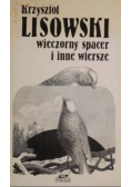Wieczorny spacer i inne wiersze