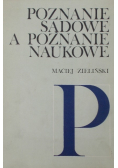 Poznanie sądowe a poznanie naukowe