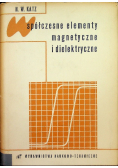 Współczesne elementy magnetyczne i dielektryczne