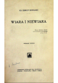 Wiara i niewiara 1930 r.