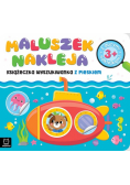 Maluszek nakleja Książeczka wyszukiwanka z pieskiem z dużymi naklejkami 3+
