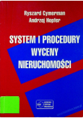 System i procedury wyceny nieruchomości