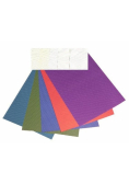 Karton obustronny kropki 300g 24x34cm 5 ark MIX