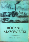 Rocznik Mazowiecki Tom V