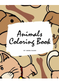 Animals Coloring Book for Children (8x10 Coloring Book / Activity Book)