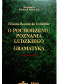 O pochodzeniu poznania ludzkiego gramatyka