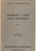 Diariusz i teki Jana Szembeka Tom IV