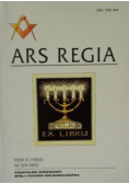 Ars Regia Nr 3 / 4 rok II 1993