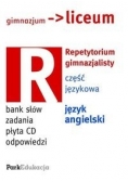 Repetytorium gimnazjalisty Część językowa Język angielski + CD