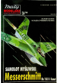 Mały modelarz nr 3/98 Samolot Myśliwski Messerschmitt