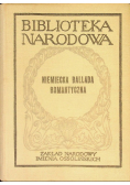 Niemiecka ballada romantyczna