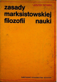 Zasady marksistowskiej filozofii nauki