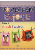 Poznajemy emocje Zestaw 4 Strach i wstręt