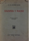 Kazania i nauki,1923 r.