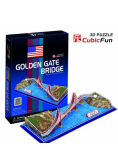 Puzzle 3D Golden Gate Bridge