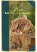 Główne kierunki filozofii