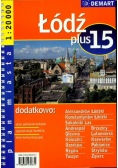 Łódź plus 15 plan miasta