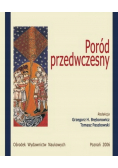 Poród przedwczesny