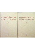 Pismo Święte Nowy Testament Tom I i II