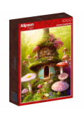 Puzzle 1000 Dom z grzybów
