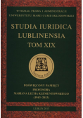 Studia Iuridica Lublinensia Tom XIX