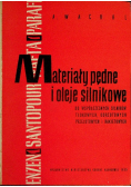 Materiały pędne i oleje silnikowe