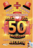 Karnet Urodzinowy z receptą 50