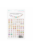 Bransoletki diy z zawieszkami puffy rainbow