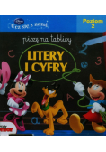 Disney Ucz się z nami Piszę na tablicy litery i cyfry