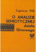 O analizie semiotycznej dzieła filmowego