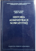Historia administracji nowożytnej