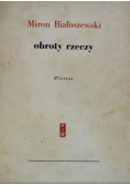 Obroty rzeczy Wiersze