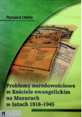 Problemy narodowościowe w Kościele ewangelickim