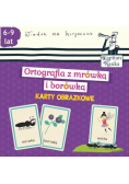 Karty obrazkowe Ortografia z mrówką i borówką 6-9 lat