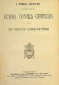 Summa contra gentiles 1922 r.