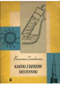 Kartki z dziejów mechaniki