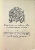 Konfederacja warszawska 1573 roku wielka karta polskiej tolerancji