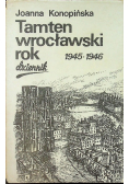 Tamten wrocławski rok dziennik