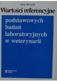 Wartości Referencyjne Podstawowych Badań Laboratoryjnych W Weterynarii