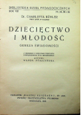 Dziecięctwo i młodość 1933 r.