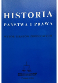 Historia państwa i prawa