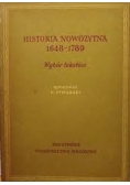 Historia nowożytna 1648 do 1789