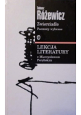 Zwierciadło Poematy wybrane Dedykacja Autora