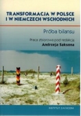 Transformacja w Polsce i w Niemczech Wschodnich