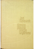 Źrenice piasku poezje wybrane