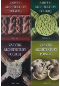 Zabytki architektury polskiej.Tom I do IV