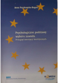Psychologiczne podstawy wyboru zawody