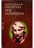 Ostatnia noc Vaniniego