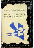 Listy o trudnym dojrzewaniu