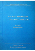 Szkice z semantyki i ontologii sytacji